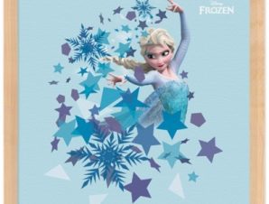 Stars & Elsa , Frozen Παιδικά Πίνακες σε καμβά 40 x 40 εκ.