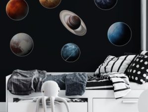 Πλανήτες στο διάστημα Παιδικά Mini Pack αυτοκόλλητα 98x99cm