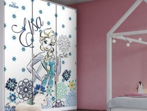 Elsa, Frozen Παιδικά Αυτοκόλλητα ντουλάπας 100 x 100 εκ.
