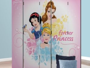 Forever Princess! Παιδικά Παραβάν 80 x 180 εκ. [Δίφυλλο]