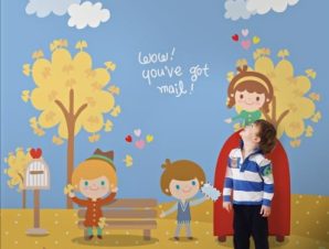 Καλωσόρισες φθινόπωρο! Παιδικά Ταπετσαρίες Τοίχου 100 x 100 εκ.